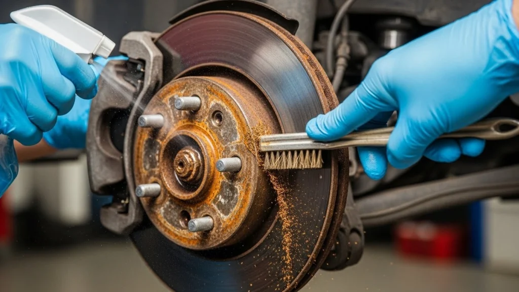 How To Clean Rusty Brake Discs