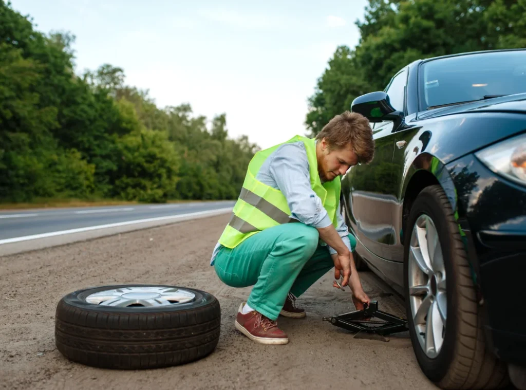 Emergency tyre repair London